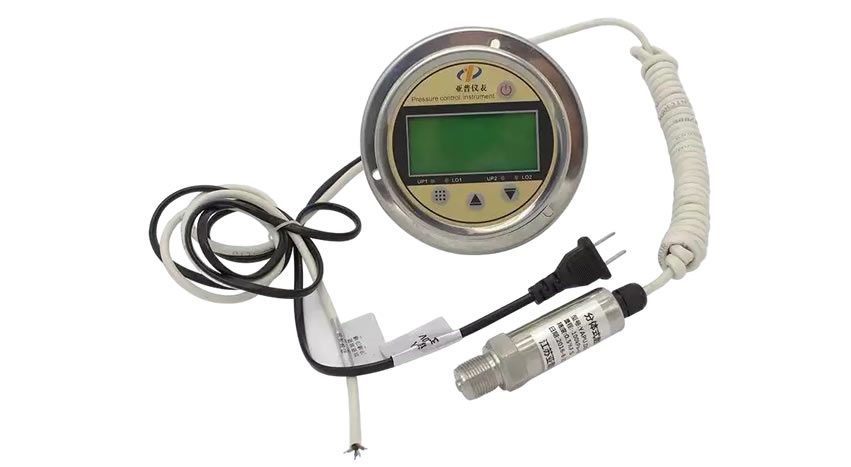 分體式數(shù)字電接點壓力表