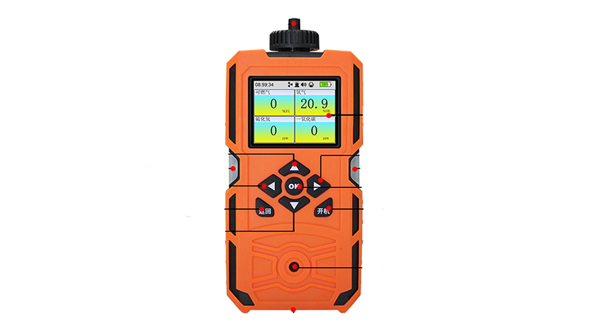 便攜式泵吸氣體檢測(cè)儀